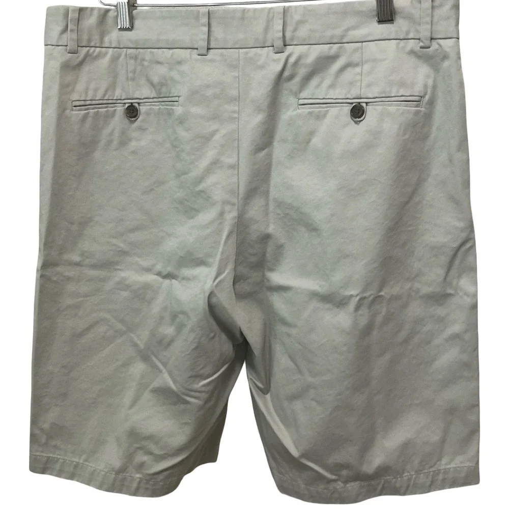 Theory Mens‎ Ivory Chino Shorts Size 36 Stretch Cotton
